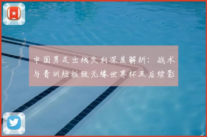 中国男足出线失利深度解析：战术与青训短板致无缘世界杯及后续影响